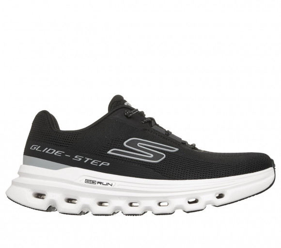 Skechers Women's GO RUN Glide-Step Arch Fit - Casion Sneaker in Black/White - 129802