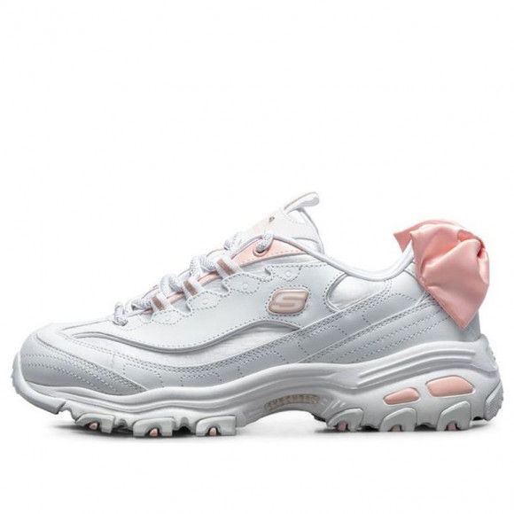 Skechers (WMNS) D'Lites 1.0 Sport Shoes Pink/White White/Pink Athletic Shoes 13168-WPK - 13168-WPK