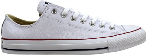converse leather ox white