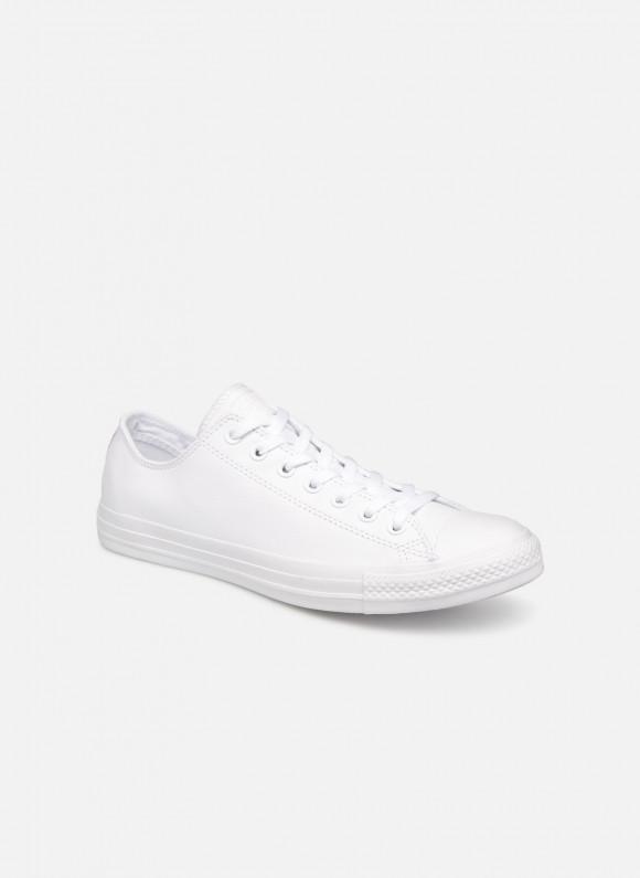 Baskets Converse Chuck Taylor All Star Monochrome Leather pour Homme - 136823C-NPU