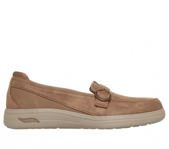 Skechers Women's Arch Fit Inspire - Natalie Shoes in Mocha - 138789