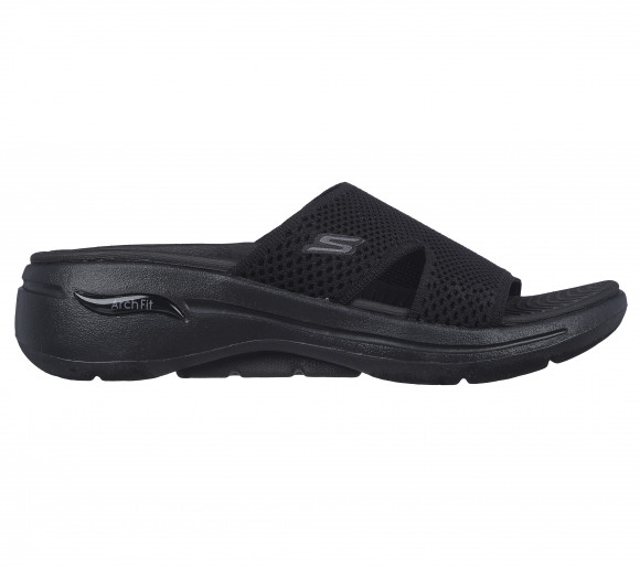Skechers Women's GO WALK Arch Fit Sandal - Joyful Sandals in Black - 140274
