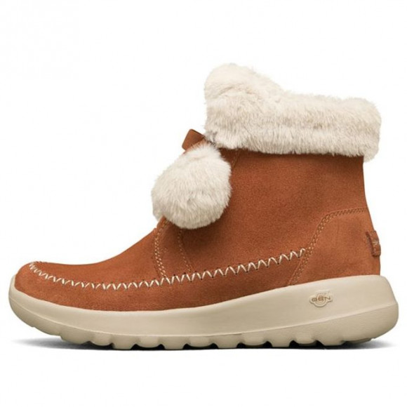 Skechers (WMNS) On-The-Go Joy Brown Snow Boots 144004-RUST - 144004-RUST