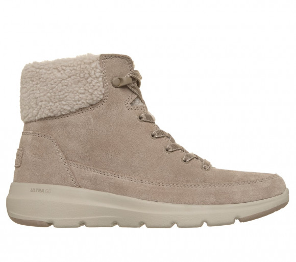 Skechers Women's Glacial Ultra - Mara Boots in Taupe - 144233