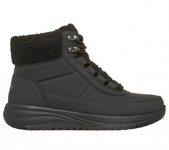 Skechers Women's Relaxed Fit Waterproof: On-The-GO Stellar - Meadow Boots in Black - 144746
