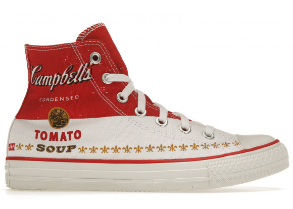 Converse Chuck Taylor All-Star CT Hi Casino Andy Warhol Campbell's Soup - 147050C