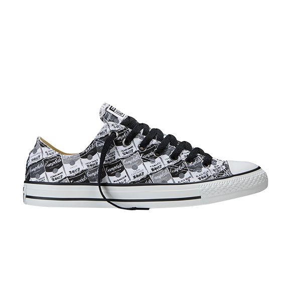 Converse Andy Warhol x Chuck Taylor All Star Ox 'Campbell's Soup' | White | Men's Size 7 - 147054