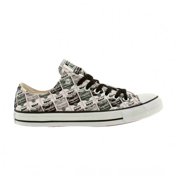 Converse Andy Warhol x Chuck Taylor All Star Ox 'Soup Cans' | Black | Men's Size 8 - 147054F