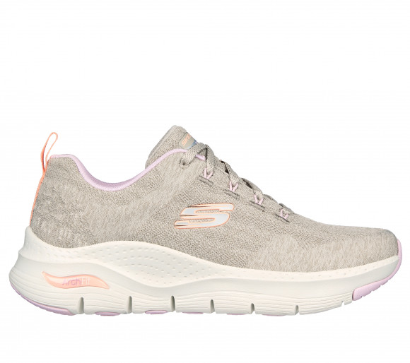 Skechers Women's Arch Fit - Comfy Wave Sneaker in Taupe - 149414