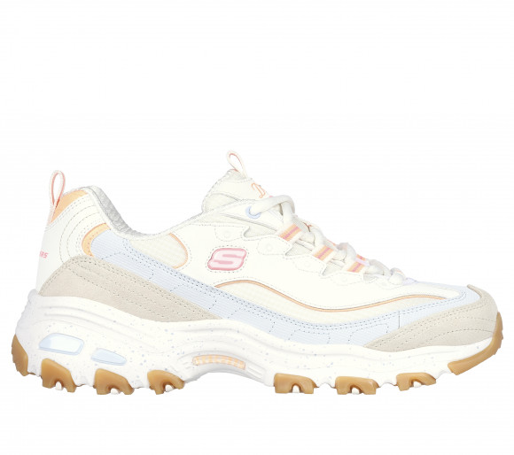 Skechers Women's D'Lites - Bold Views Sneaker in Natural - 149589