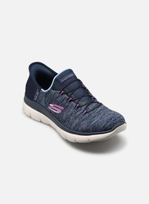 Chaussures de sport Skechers TREMBLER SLIP INS - SUMMITS - DAZZLING HAZE pour  Femme - 149937/NVPR
