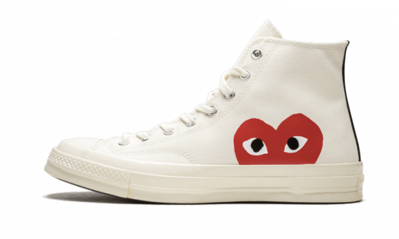 Converse Chuck Taylor All-Star 70s Hi Comme des Garcons PLAY White - 150205C
