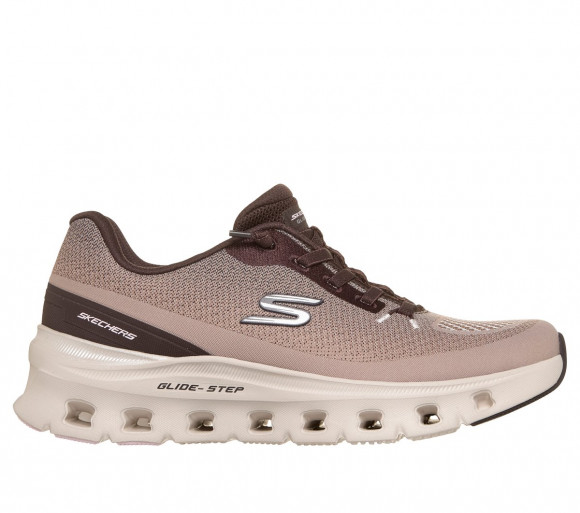 Skechers Women's Glide-Step Pro - Soft Mirage Sneaker in Brown - 150437