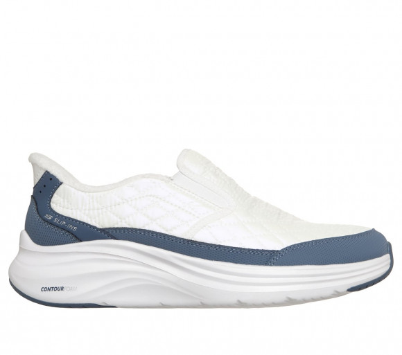 Skechers Women's Slip-ins: Contour Foam - Cosy Fit Soft Embrace Sneaker in Slate - 150849