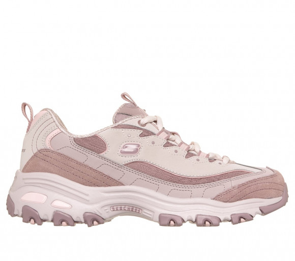 Skechers Women's D'Lites - Modern Classic Sneaker in Mauve - 150872