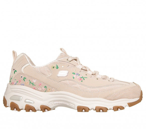 Skechers Women's D'Lites - Garden Chic Sneaker in Natural - 150879