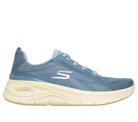 Skechers Women's Arch Fit 3.0 - Bold Pace Sneaker in Light Gray | Textile/Synthetic - 150889