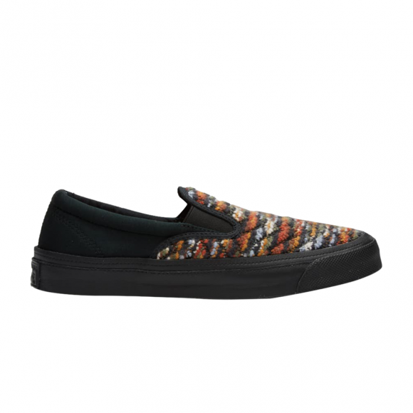 Missoni x Chuck Taylor Deck Star Slip-On 'Black Rust' - 151012C
