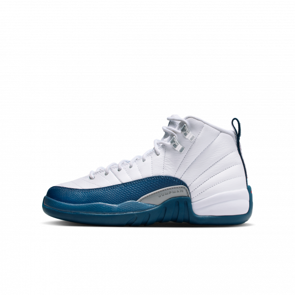 Air Jordan 12 Retro GS 'French Blue' 2025 | White | Kid's Size 5 - 153265-114