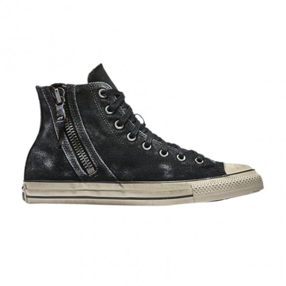 Converse John Varvatos x Chuck Taylor All Star Side Zip High 'Turtledove' | Black | Men's Size 6.5 - 153885C