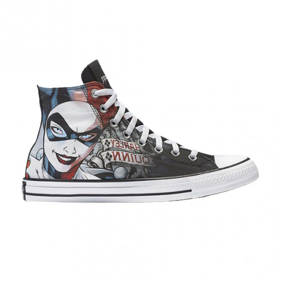 Converse DC Comics x Chuck Taylor All Star High 'Harley Quinn' | Black | Men's Size 8 - 155260C