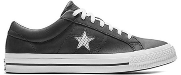 Converse One Star Perforated Leather Low Top Navy Sneakers/Shoes 158463C - 158463C