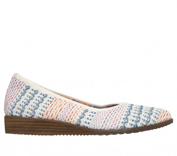 Skechers Women's Cleo Sawdust - Quiet Wonder Shoes in White - 159139