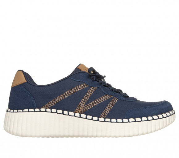 Skechers Women's Wilshire Blvd - City Luxe Sneaker in Navy Blue - 159584