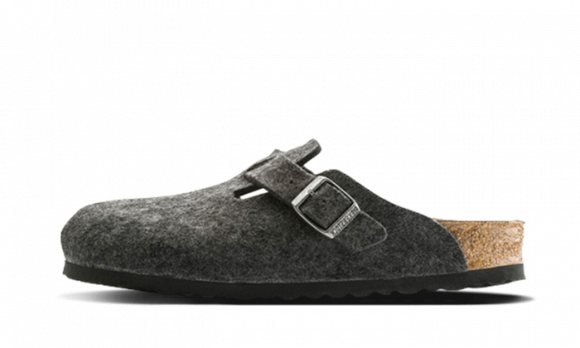 Birkenstock Boston Wool Felt Anthracite - 160371