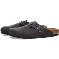 birkenstock boston anthracite wool