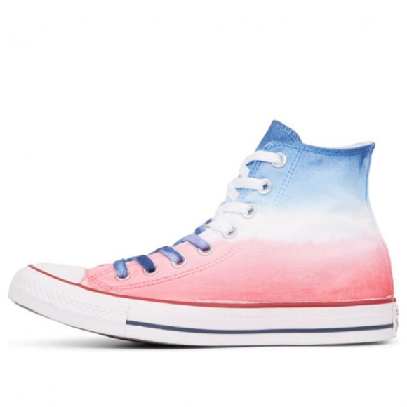 Converse Chuck Taylor All Star High Canvas LTD 'Dip Dye' Blue/Red Canvas Shoes 164523C - 164523C