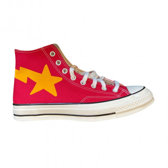 Converse Chinatown Market x A Bathing Ape x Chuck Taylor All Star High 'Red Ivory' | Men's Size 11.5 - 164944C-BAPE