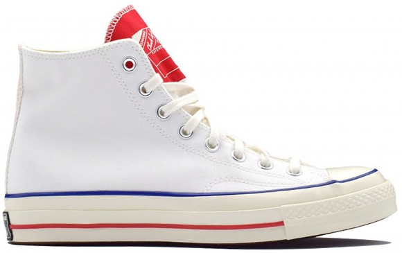 Converse Chuck Taylor All-Star 70s Hi Twisted Tongue White Red - 166826C