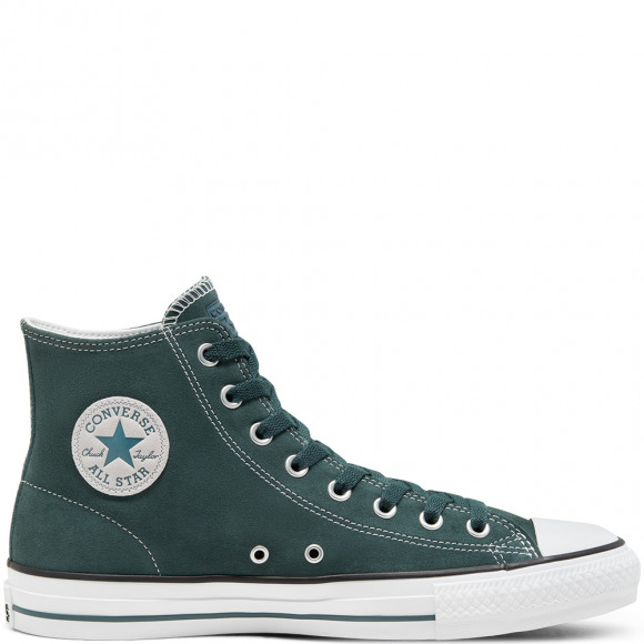 Converse Chuck Taylor All Star Pro 'Classic Suede - Faded Spruce' Faded Spruce/White Canvas Shoes/Sneakers 166830C - 166830C