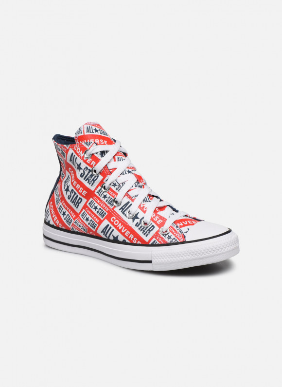 Baskets Converse Chuck Taylor All Star Logo Play Hi W pour Femme - 166984C-W