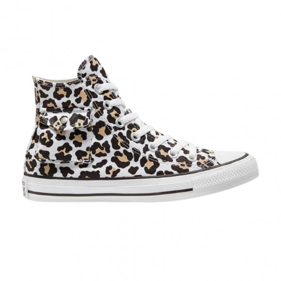 Converse Chuck Taylor All Star Pocket High 'Leopard' | White | Men's Size 7.5 - 167086F