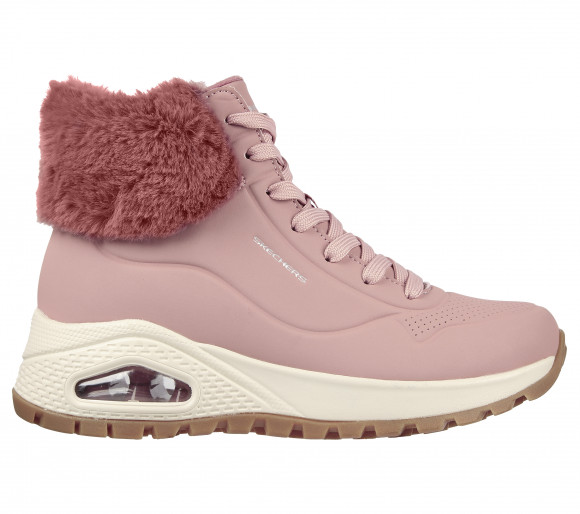 Skechers Women's Uno Rugged - Fall Air Boots in Rose - 167274