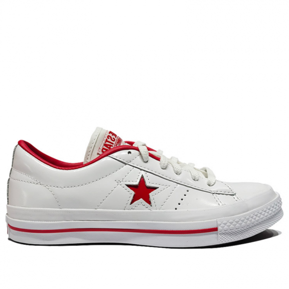 converse chuck 70 pop toe high top white egret gum - Converse One Star Ox  'HanByeol - White Red' White/Red Canvas Shoes/Sneakers 167326C