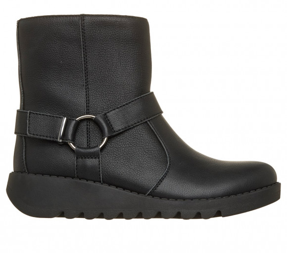 Skechers kobiety Relaxed Fit: Splendor - Moto Icon w Czarny, Rozmiar 36, Vegan Buty - 167835