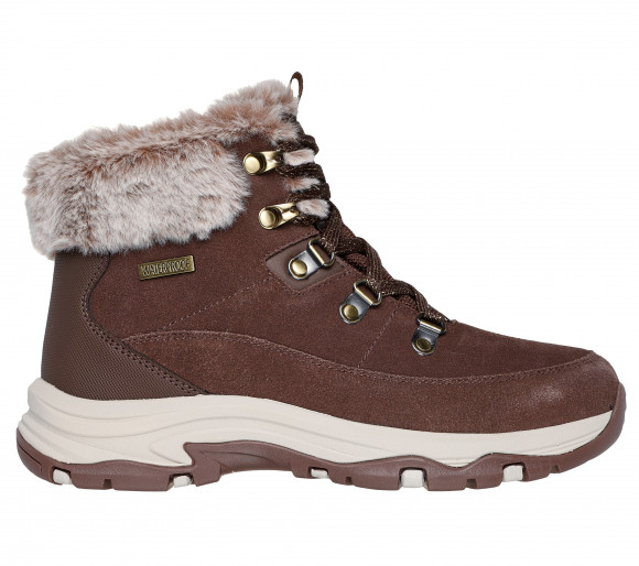 Skechers Women's Trego - Snow Worries Boots in Chocolate - 167882