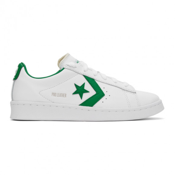 Converse Pro Leather Ox White Green 