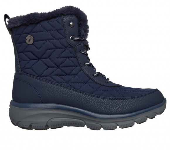Skechers Women's Waterproof Relaxed Fit: Easy Going - Frostine Boots in Black - 168043