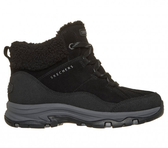 Skechers Women's Waterproof Relaxed Fit: Trego - Quiet Warmth Sneaker in Chestnut - 168090
