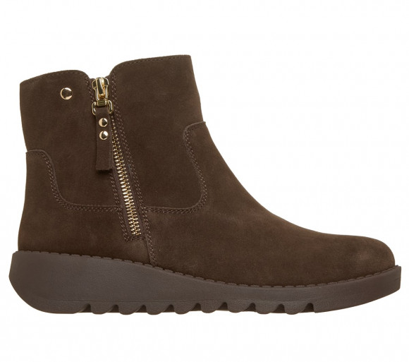 Skechers Women's Relaxed Fit: Splendor - Chic Theory Boots in Chocolate - 168099