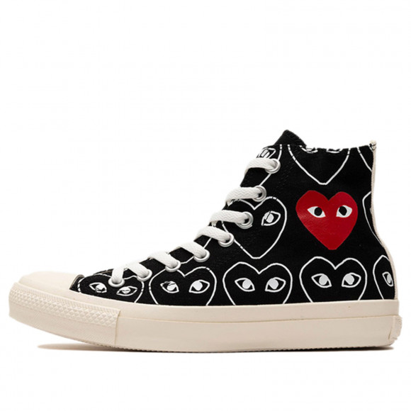Converse CDG x Chuck Taylor All StarMulti-Heart Canvas Shoes/Sneakers 168982C - 168982C