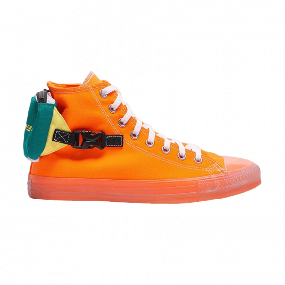 Converse Chuck Taylor All Star Buckle Up High 'Total Orange' - 169031C