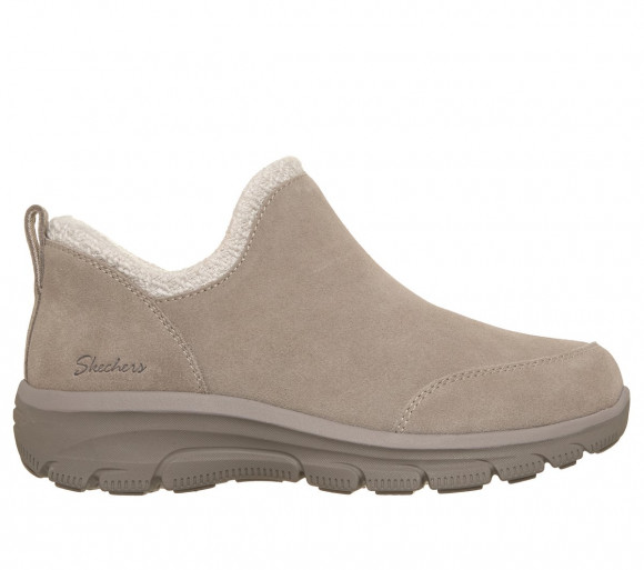 Skechers Women's Relaxed Fit: Easy Going - Sweet Behavior Boots in Taupe - 169114