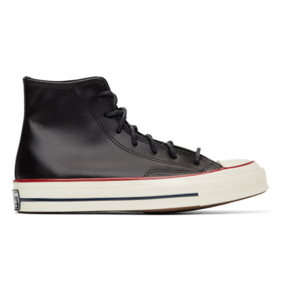Converse Black Leather Chuck 70 Hi Sneakers - 170093C