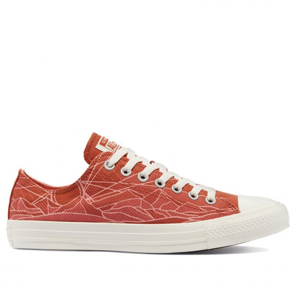 Converse Chuck Taylor All Star Low 'Summer Daze' Red Bark/Egret/Egret Canvas Shoes/Sneakers 170676F - 170676F