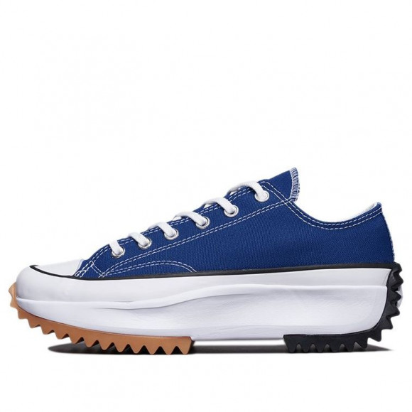 Converse Run Star Hike Low BLUE Canvas Shoes 172493C - 172493C